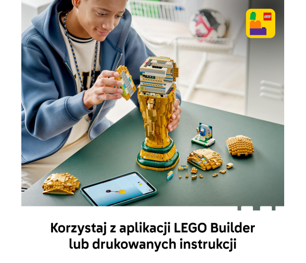 LEGO EDITIONS 43020 Oficjalny Puchar Świata FIFA™ - 1489552 - zdjęcie 7